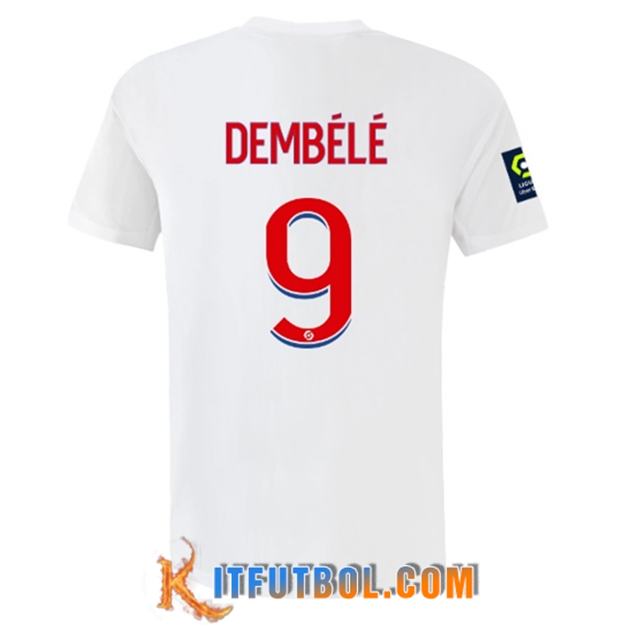 Camisetas De Futbol lyon (DEMBÉLÉ #9) 2022/23 Primera