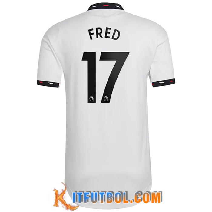 Camisetas De Futbol Manchester United (FRED #17) 2022/23 Segunda