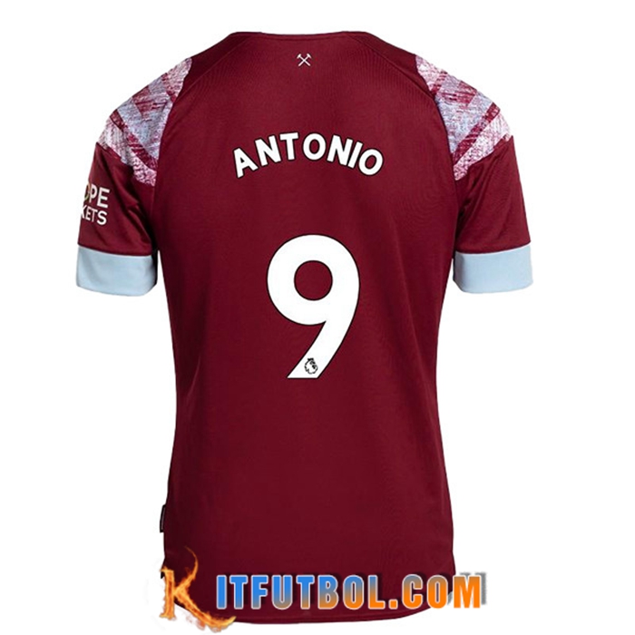 Camisetas De Futbol West Ham (ANTONIO #9) 2022/23 Primera