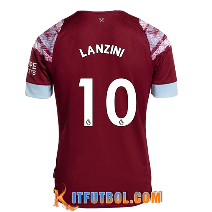 Camisetas De Futbol West Ham (LANZINI #10) 2022/23 Primera