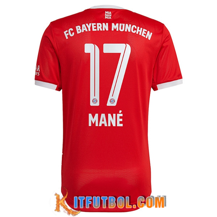 Camisetas De Futbol Bayern Munich (MANÉ #17) 2022/23 Primera
