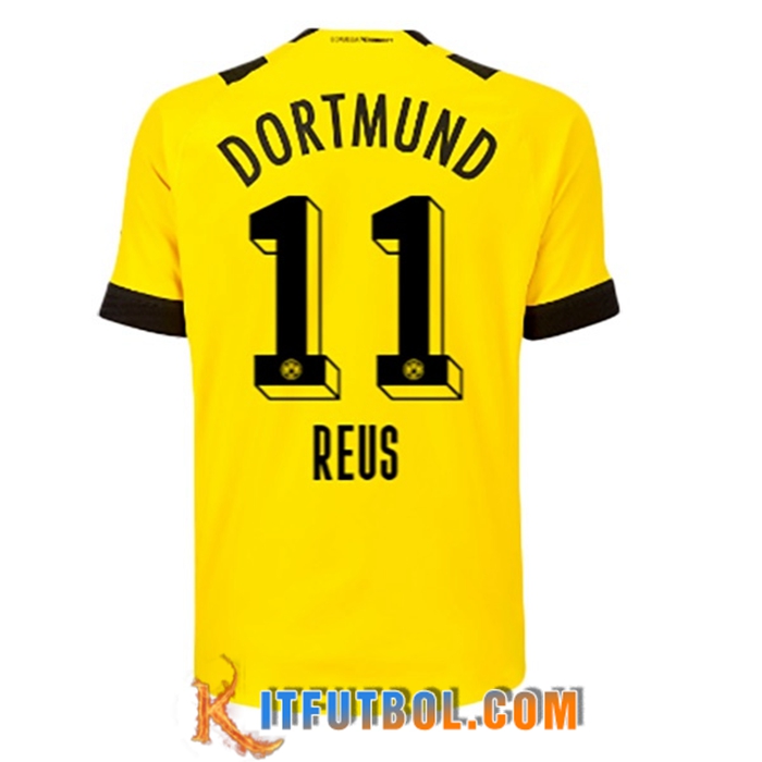 Camisetas De Futbol Dortmund BVB (REUS #11) 2022/23 Primera