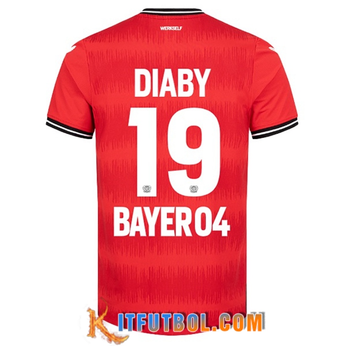Camisetas De Futbol Leverkusen (DIABY #19) 2022/23 Primera