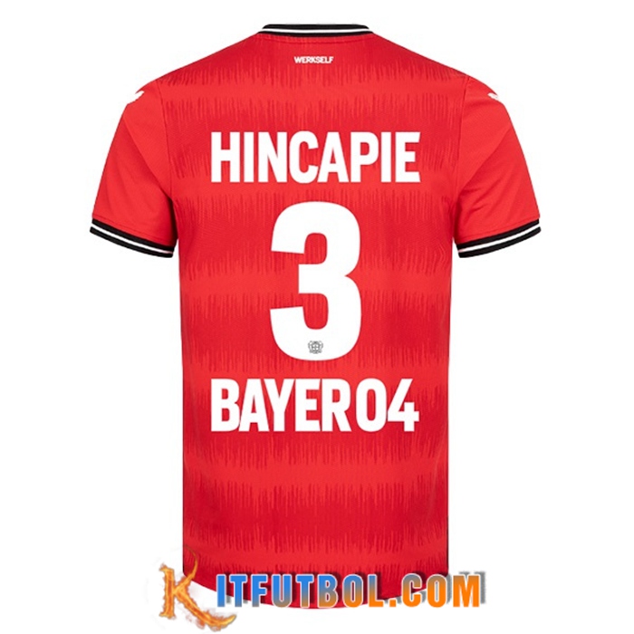 Camisetas De Futbol Leverkusen (HINCAPIE #3) 2022/23 Primera