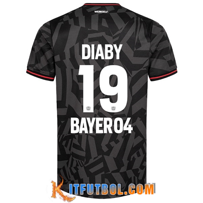 Camisetas De Futbol Leverkusen (DIABY #19) 2022/23 Segunda
