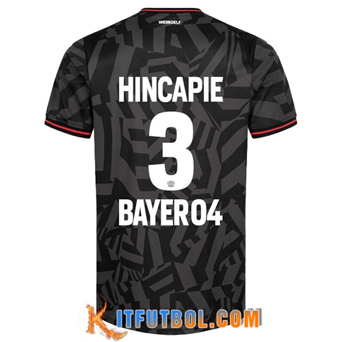 Camisetas De Futbol Leverkusen (HINCAPIE #3) 2022/23 Segunda