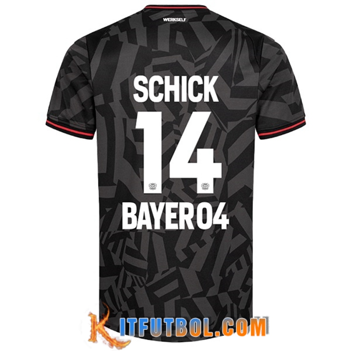 Camisetas De Futbol Leverkusen (SCHICK #14) 2022/23 Segunda