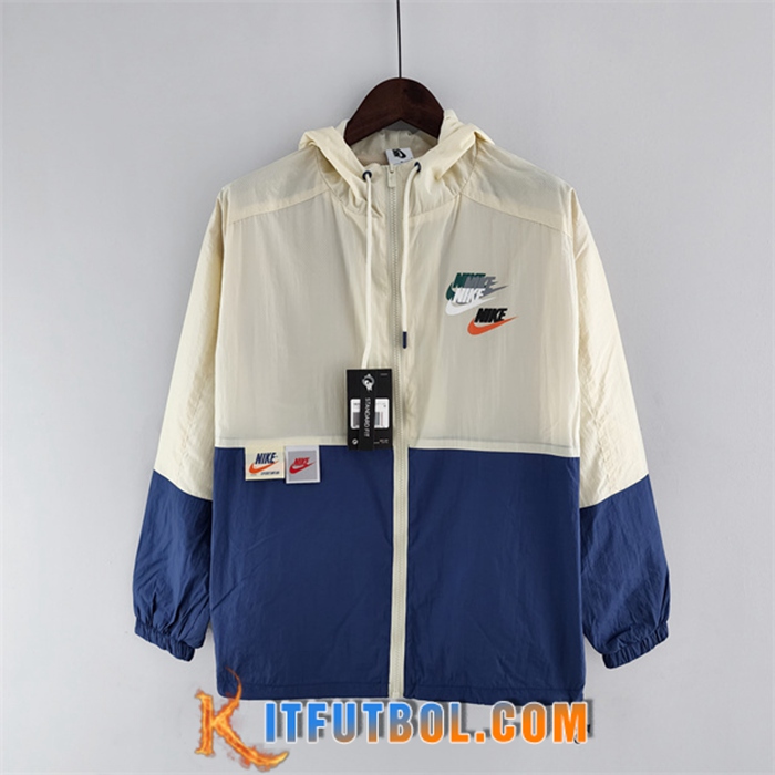 Rompevientos Nike Amarillo/Azul 2022/2023
