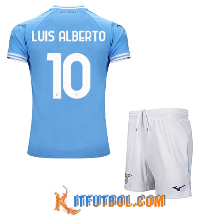 Camisetas De Futbol SS Lazio (LUIS ALBERTO #10) Ninos Primera 2022/23
