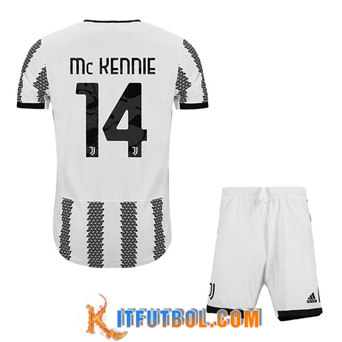 Camisetas De Futbol Juventus (Mc KENNIE #14) Ninos Primera 2022/23