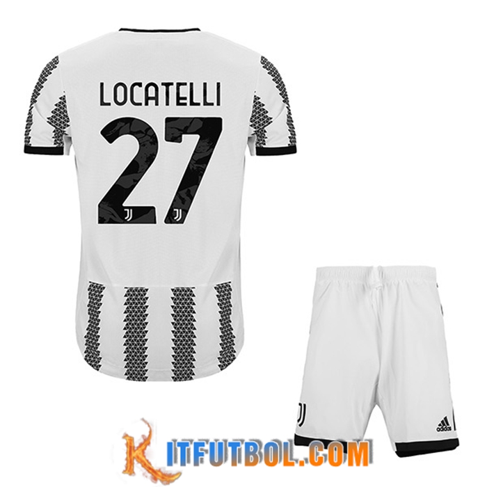 Camisetas De Futbol Juventus (LOCATELLI #27) Ninos Primera 2022/23