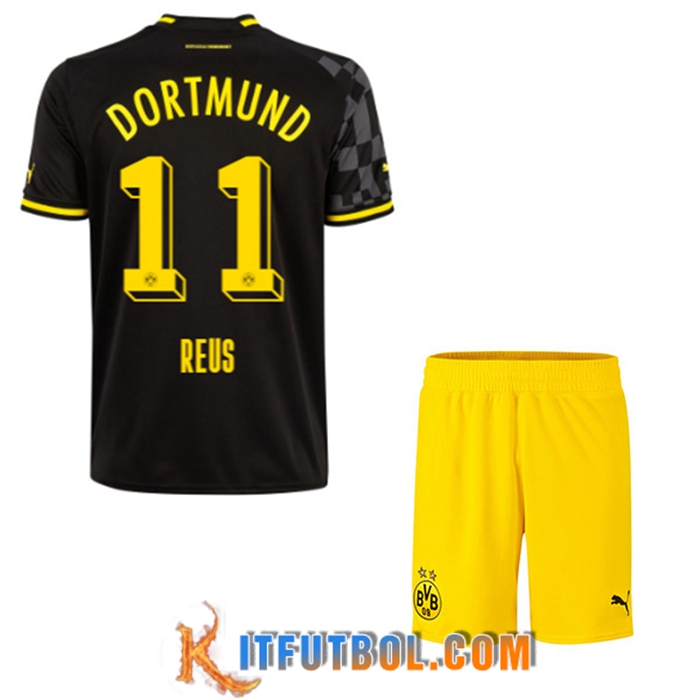 Camisetas De Futbol Dortmund BVB (REUS #11) Ninos Segunda 2022/23
