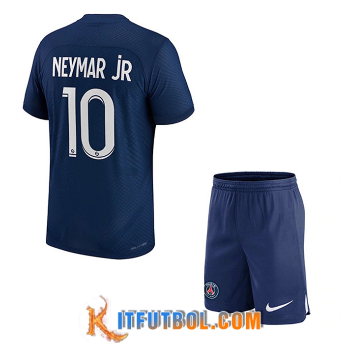 Camisetas De Futbol PSG (NEYMAR JR #10) Ninos Primera 2022/23