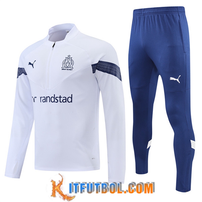 Chandal Equipos De Futbol Marsella Blanco 2022/2023