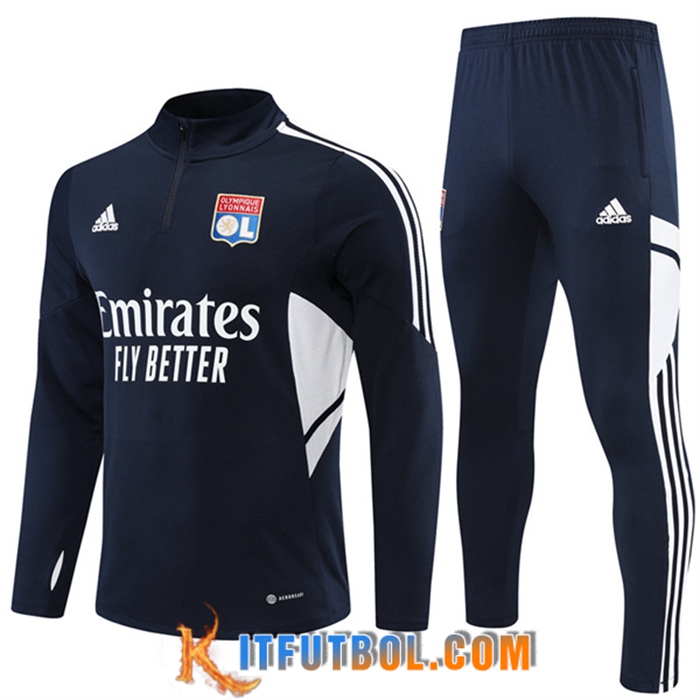 Chandal Equipos De Futbol Lyon Azul marino 2022/2023