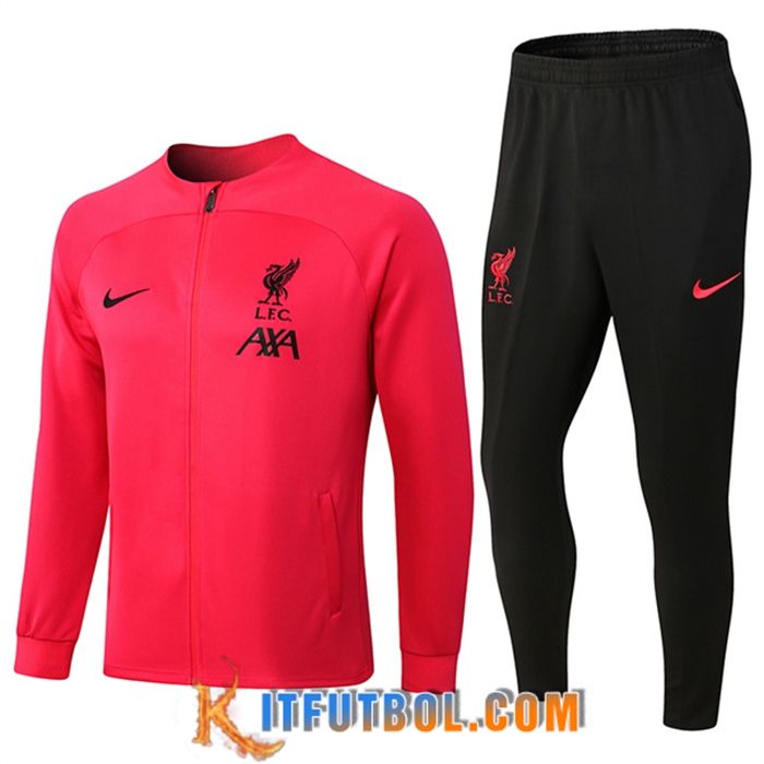 Chandal Equipos De Futbol - Chaqueta FC Liverpool Rojo 2022/2023
