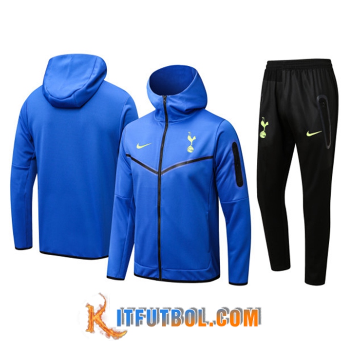Chaqueta Con Capucha Chandal Tottenham Hotspurs Azul 2022/2023
