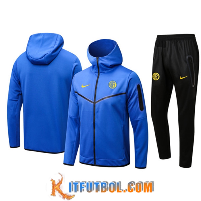Chaqueta Con Capucha Chandal Inter Milan Azul 2022/2023