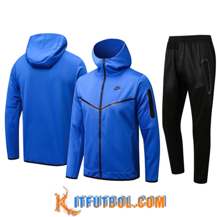 Chaqueta Con Capucha Chandal NIKE Azul 2022/2023