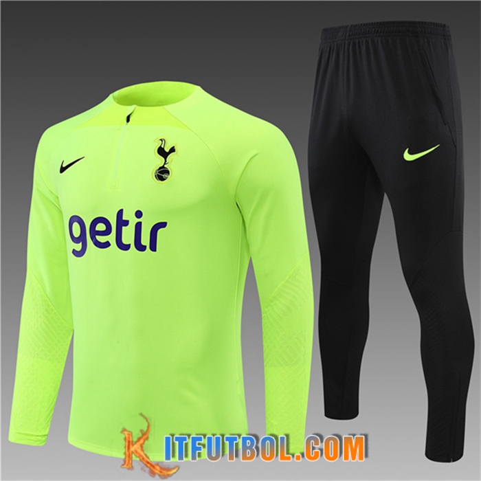 Chandal Equipos De Futbol Tottenham Hotspurs Ninos Verde 2022/2023
