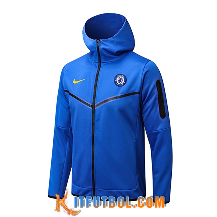 Chaqueta Con Capucha FC Chelsea Azul 2022/2023