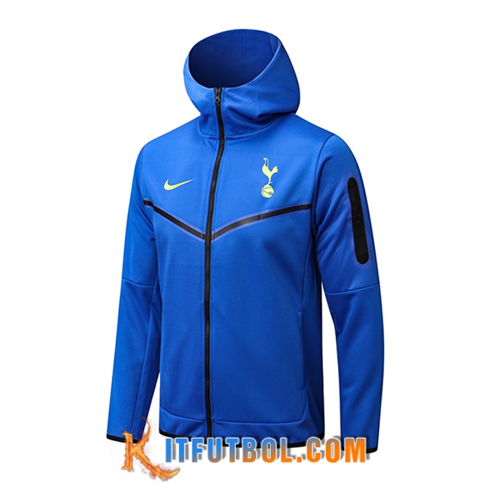 Chaqueta Con Capucha Tottenham Hotspurs Azul 2022/2023
