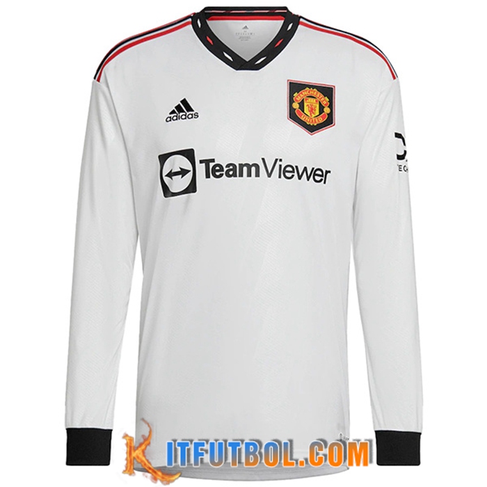 Nueva Camisetas De Futbol Manchester United Primera Manga Largas 2022/2023