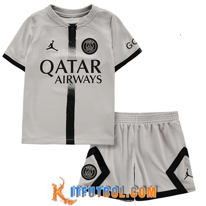 Nueva Camisetas De Futbol PSG Ninos Segunda 2022/2023