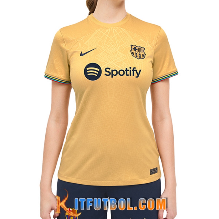Camisetas De Futbol FC Barcelona Mujer Segunda 2022/2023