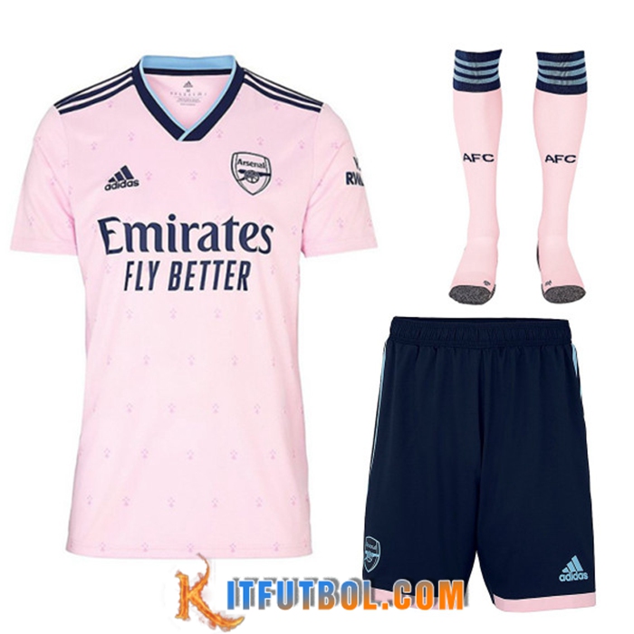 Camisetas De Futbol Arsenal Tercera (Cortos + Calcetines) 2022/2023