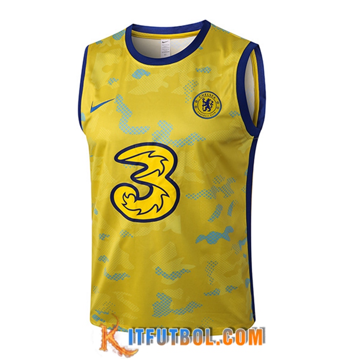 Chalecos De Futbol FC Chelsea Amarillo 2022/2023
