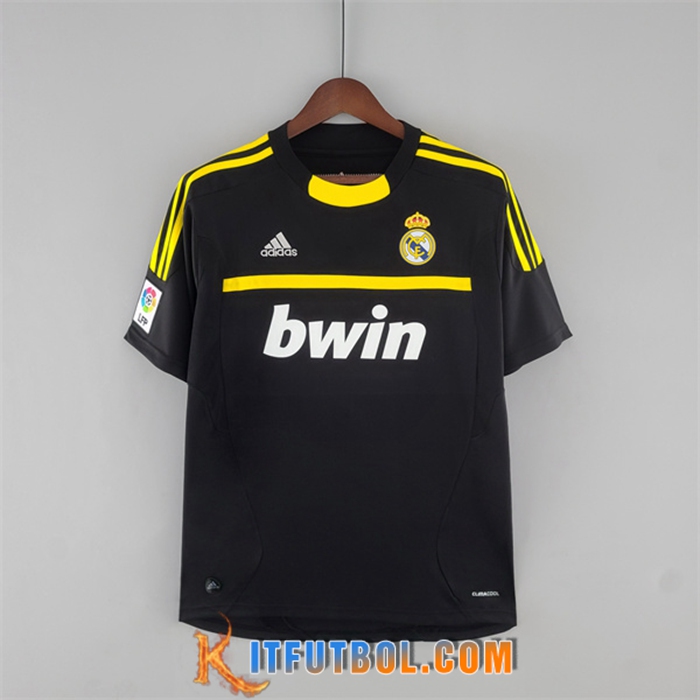 Camisetas De Futbol Real Madrid Retro Portero Negro 2011/2012