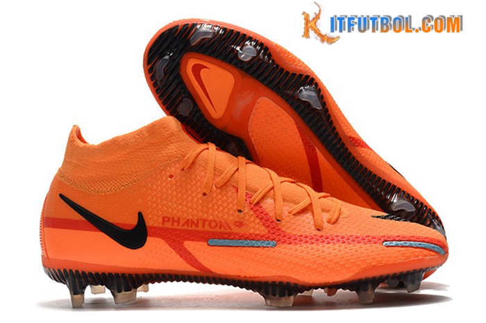 Nike Botas De Fútbol Phantom GT2 Dynamic Fit Elite FG Naranja