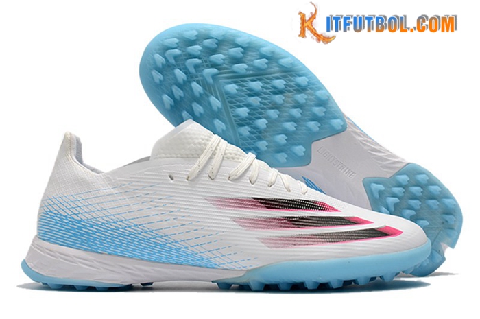 Adidas Botas De Fútbol X Ghosted.1 TF Azul Claro
