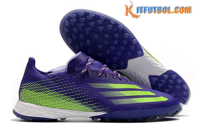 Adidas Botas De Fútbol X Ghosted.1 TF Violeta