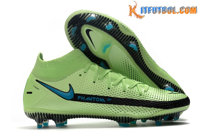 Nike Botas De Fútbol Phantom GT Elite Dynamic Fit FG Verde