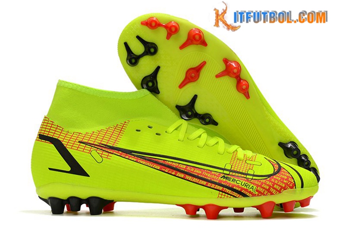 Nike Botas De Fútbol Superfly 8 Academy AG Amarillo