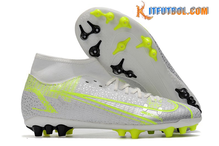 Nike Botas De Fútbol Superfly 8 Academy AG Plata