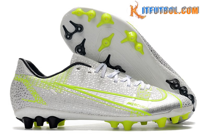 Nike Botas De Fútbol Vapor 14 Academy AG Plata