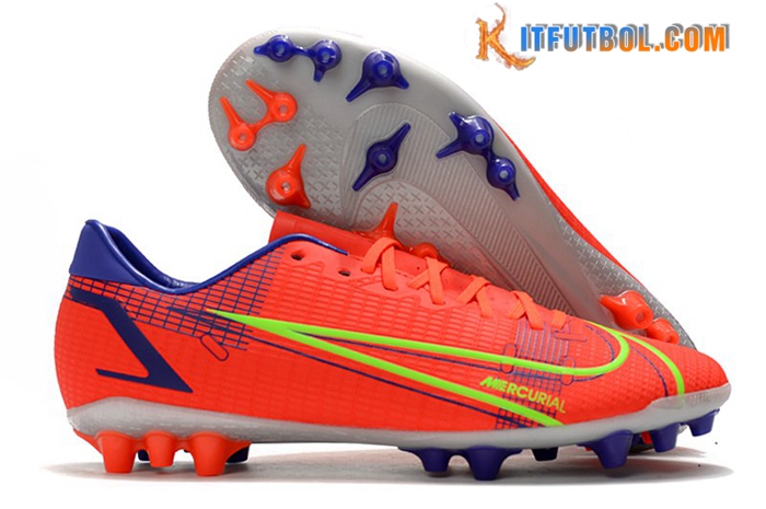 Nike Botas De Fútbol Vapor 14 Academy AG Rojo