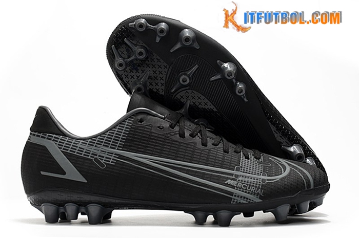 Nike Botas De Fútbol Vapor 14 Academy AG Negro