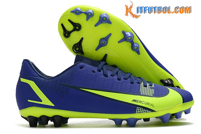 Nike Botas De Fútbol Vapor 14 Academy AG Azul marino
