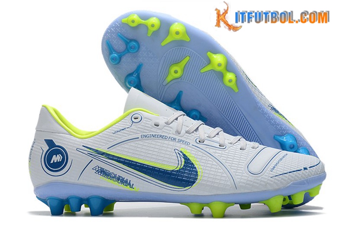 Nike Botas De Fútbol Vapor 14 Academy AG Blanco