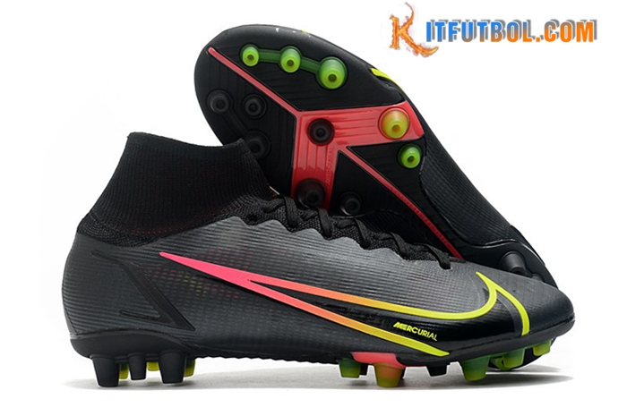 Nike Botas De Fútbol Superfly 8 Pro AG Negro