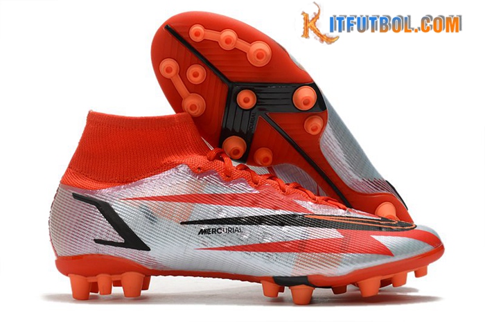 Nike Botas De Fútbol Superfly 8 Pro AG Rojo