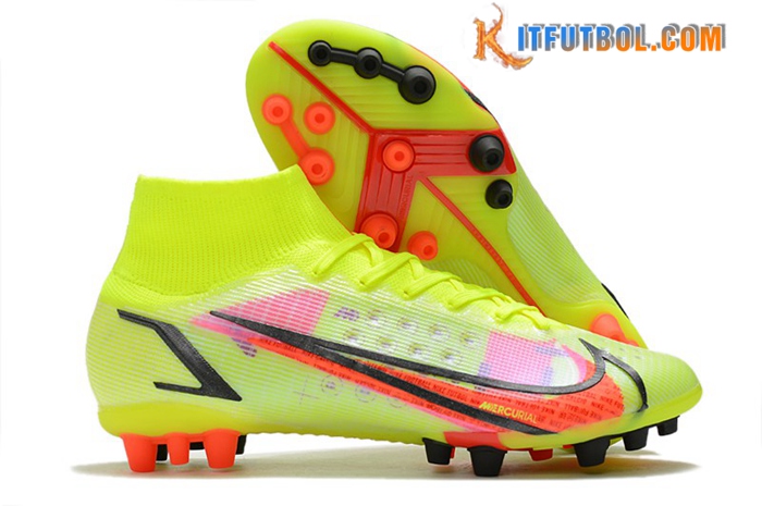 Nike Botas De Fútbol Superfly 8 Pro AG Amarillo