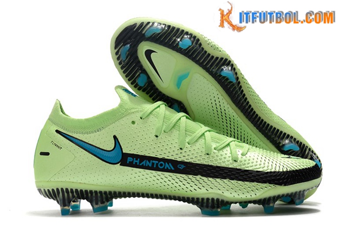 Nike Botas De Fútbol Phantom GT Elite FG Verde