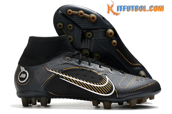 Nike Botas De Fútbol Superfly 8 Pro AG Negro