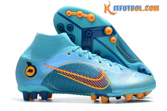 Nike Botas De Fútbol Superfly 8 Pro AG Azul