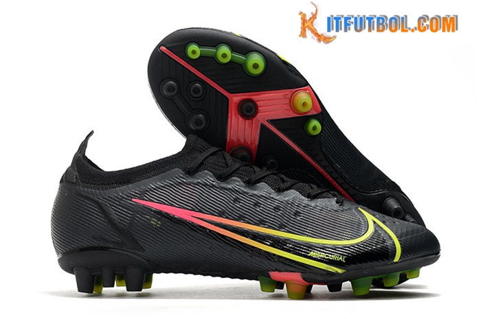 Nike Botas De Fútbol Vapor 14 Elite PRO AG Negro